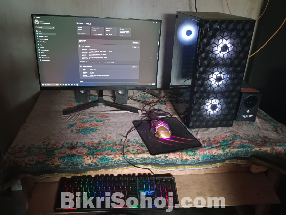 Full pc setup urgent sell hbe